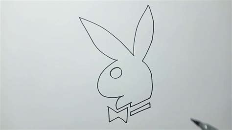 drawing of playboy bunny|Playboy Bunny Drawing Tutorial .